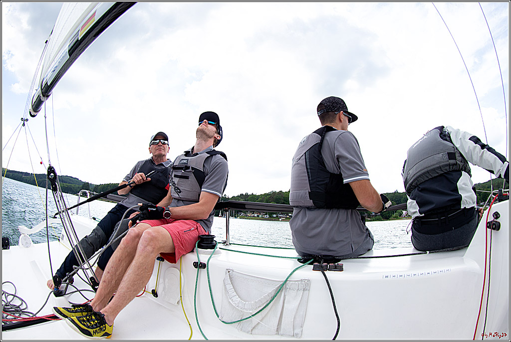 J70 - WOODLAND, 12.06.2021 Segelboot; Segeln; Woodland; Spinnaker; J70; Sorpesee; Sauerland